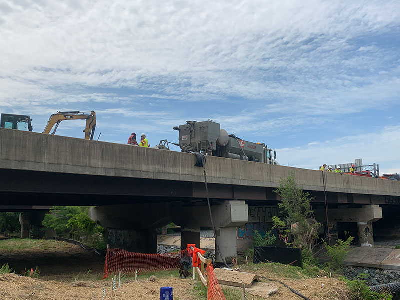 Grout Bags on 895 Project 3